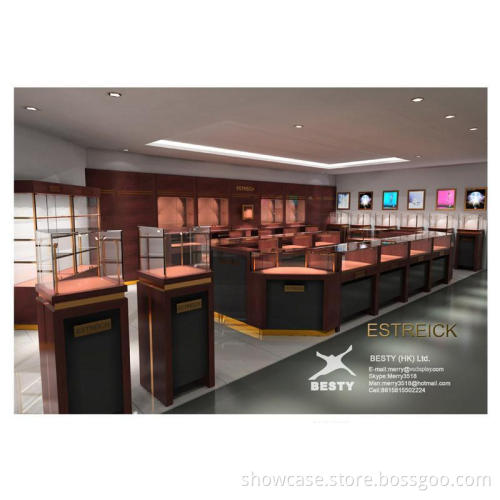 Top quality jewellery display furniture for retail